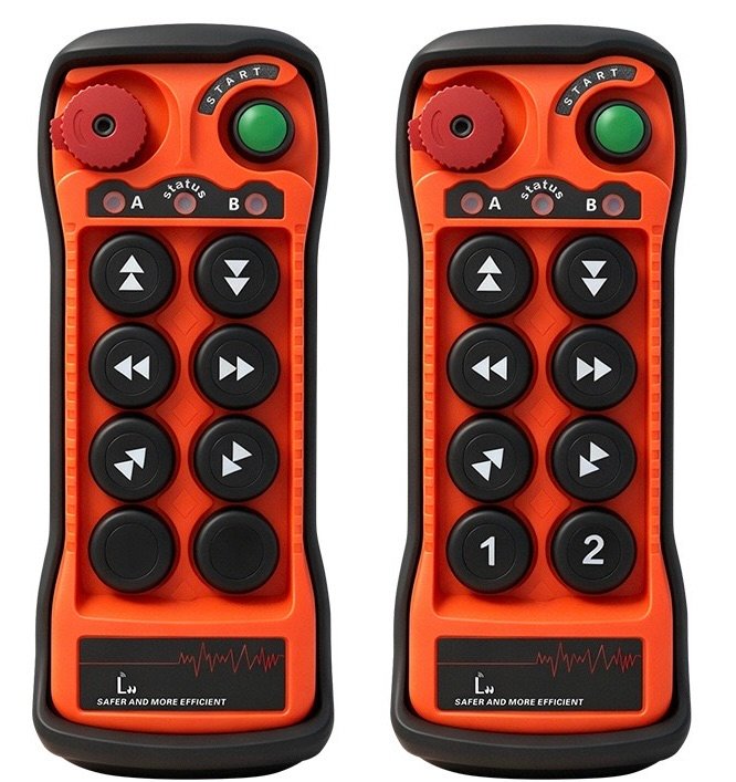 Crane Remote Controls F21-8D - Dual-Channel Handheld
